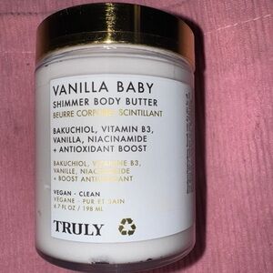 TRULY Gold and White Shimmer Body Butter